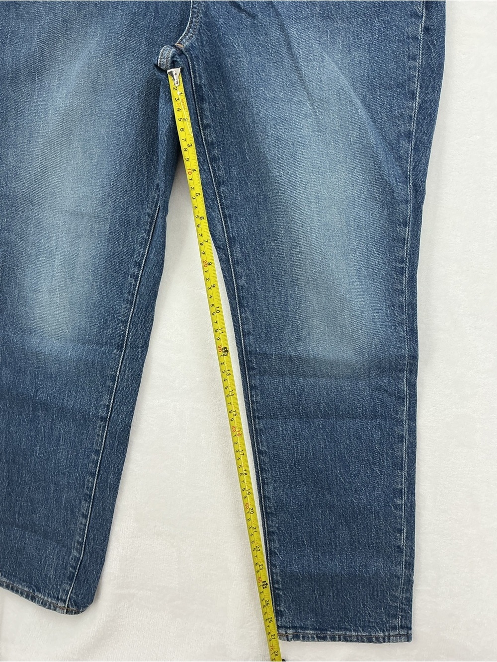 Madewell Women's Blue Ankle Jeans - Picture 7 of 8